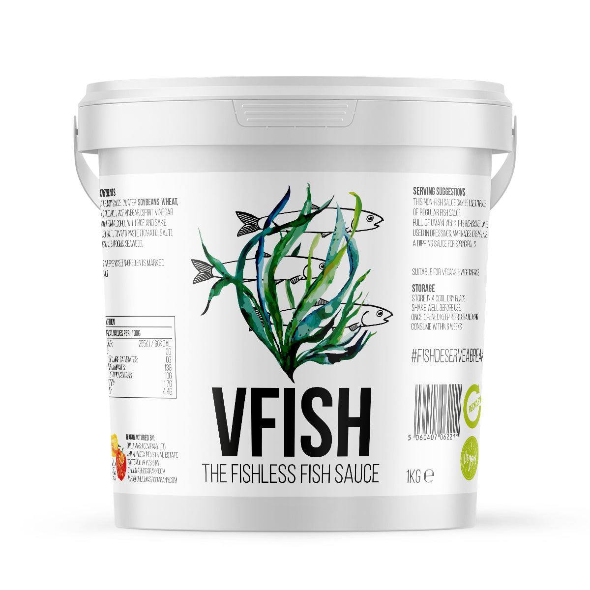 VFISH | Chilli Mash Company | 150ml | The Fishless Fish Sauce | Vegan - One Stop Chilli Shop