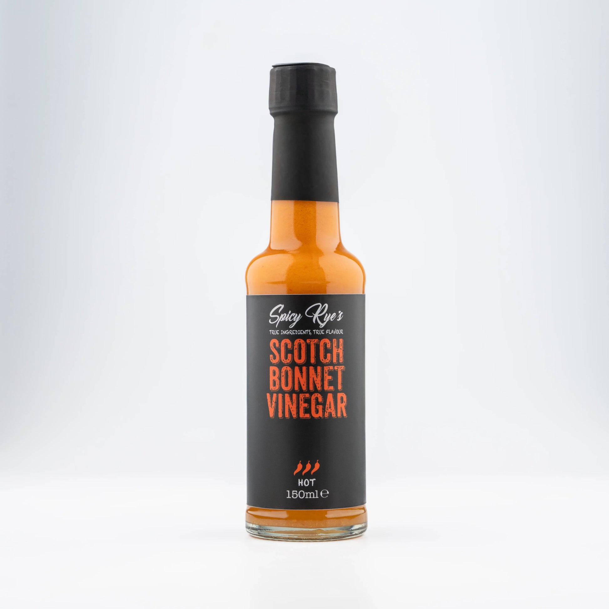 Scotch Bonnet Vinegar | 150ml | Spicy Rye's - One Stop Chilli Shop
