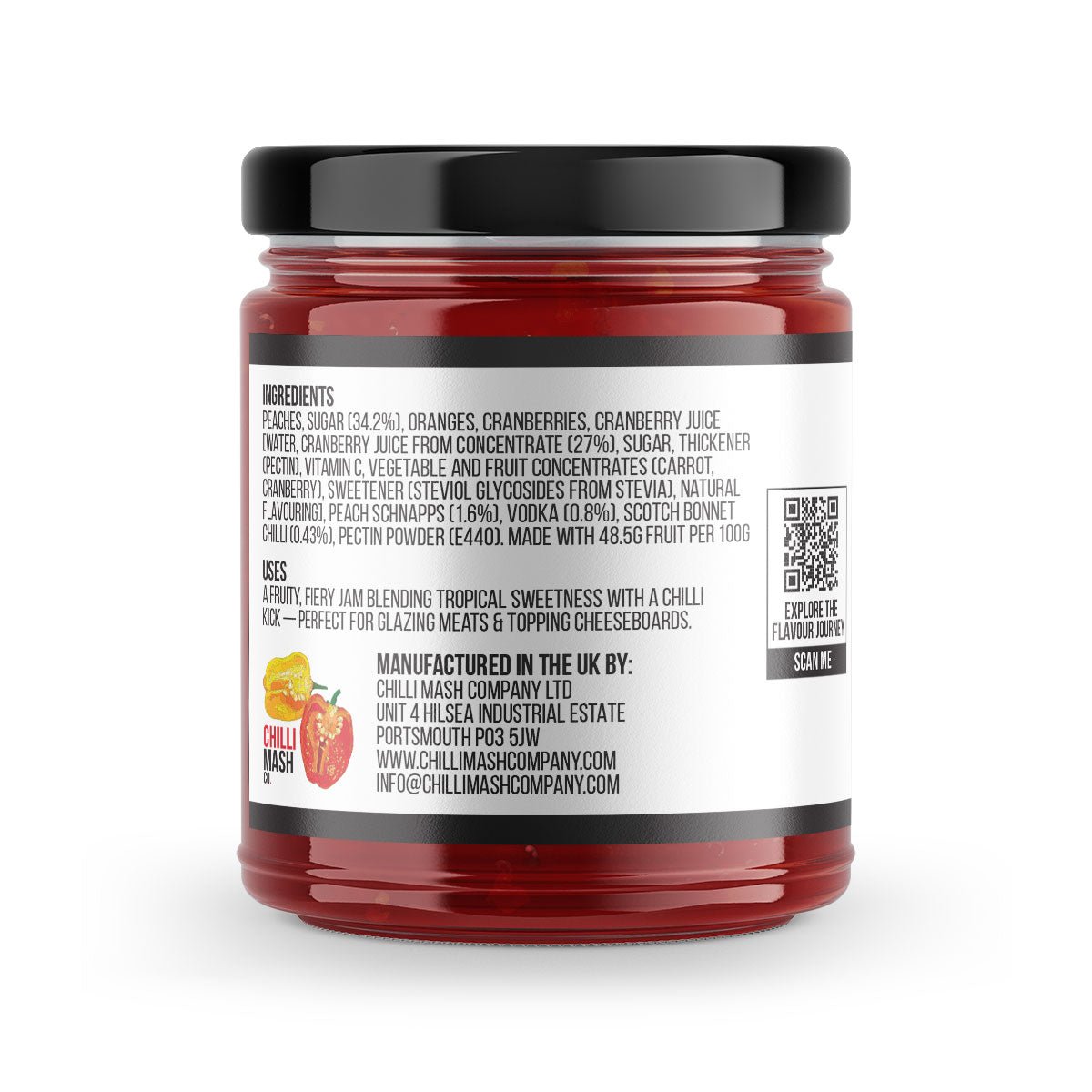 Sex On The Beach Chilli Jam | 190g | Chilli Mash Company - One Stop Chilli Shop