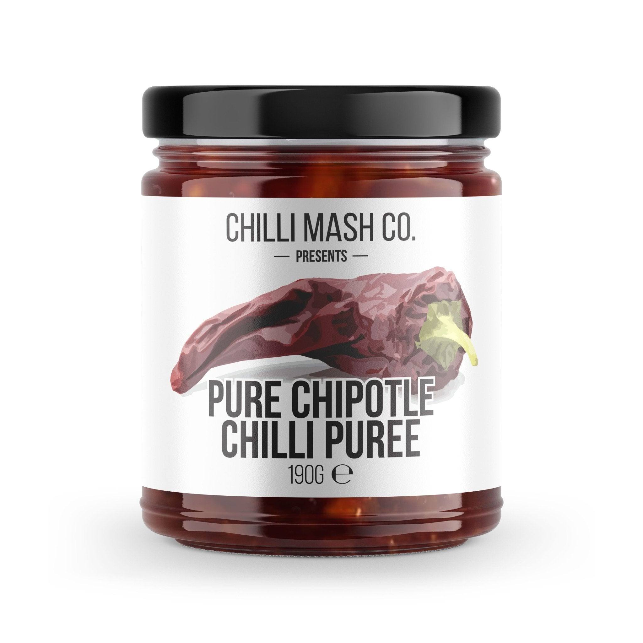 Pure Chipotle Chili Puree | 190g | Chili Mash Company