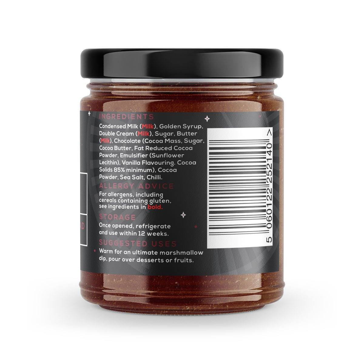 Scorch Chilli Chocolate Spread | 180g | Chilli Alchemist | A Velvety Decadent Spread - One Stop Chilli Shop