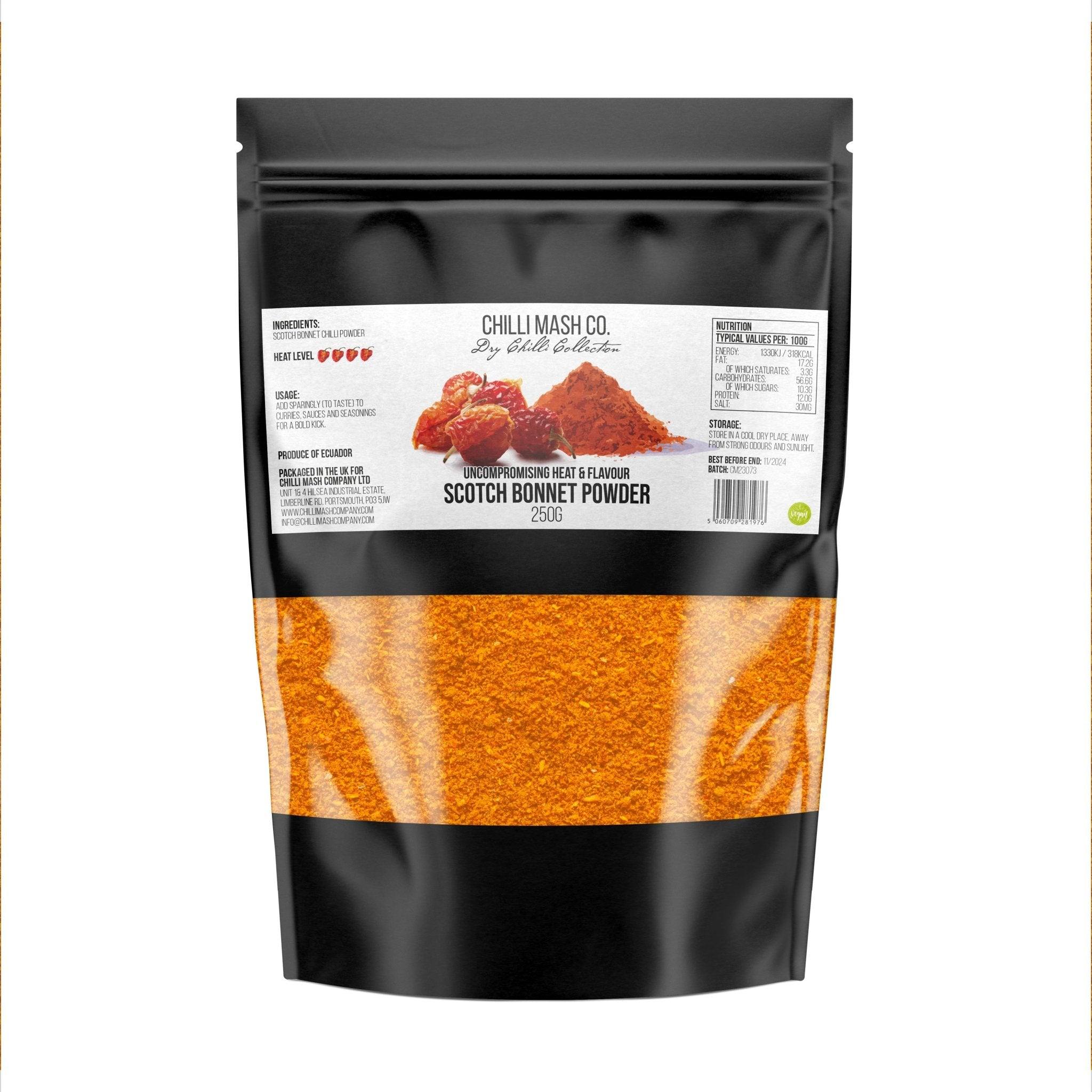 Scotch Bonnet Chilli Powder | 50g - 250g | Chilli Mash Company - One Stop Chilli Shop