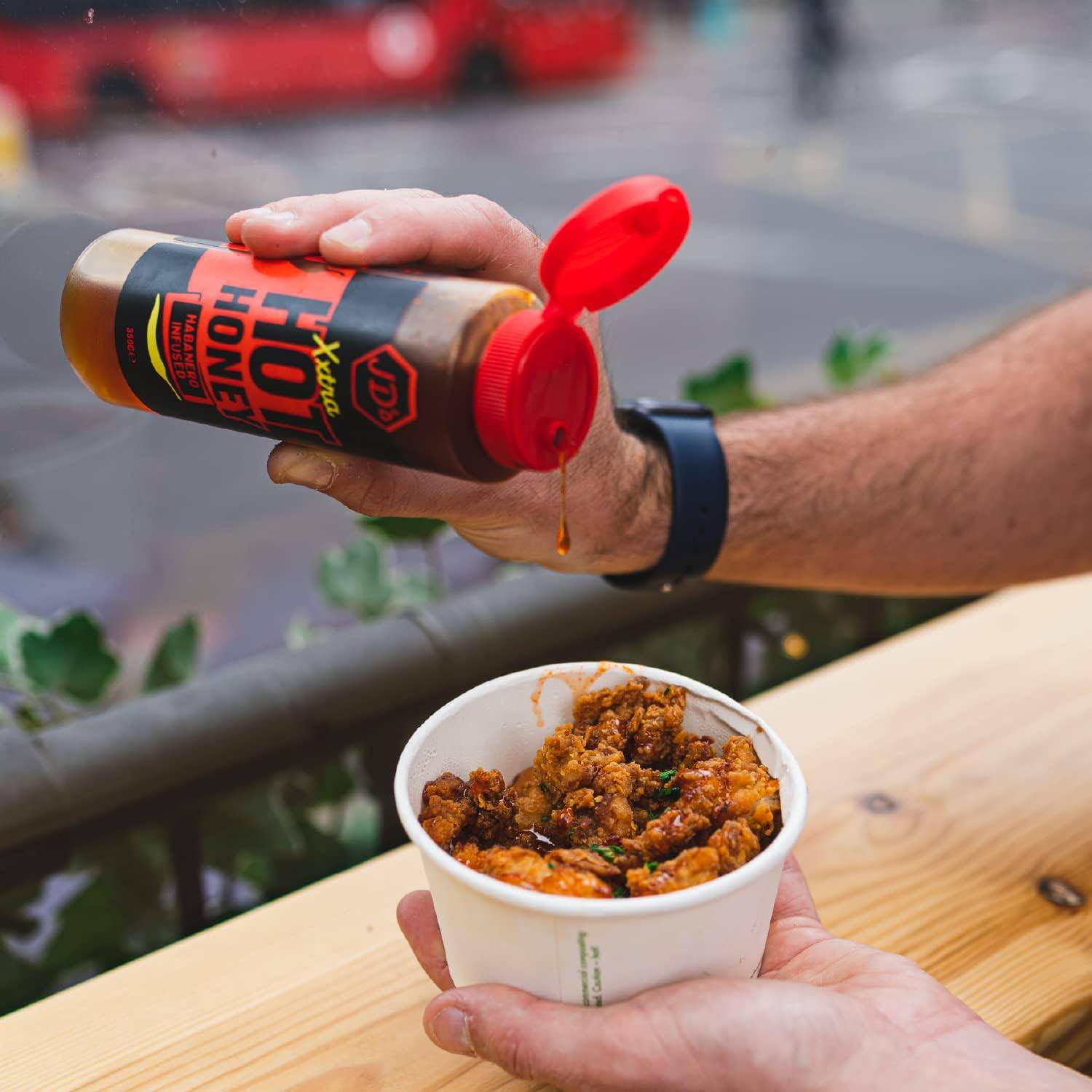 Xxtra Hot Honey | 350G | JD's Hot Honey | Habanero Infused - One Stop Chilli Shop